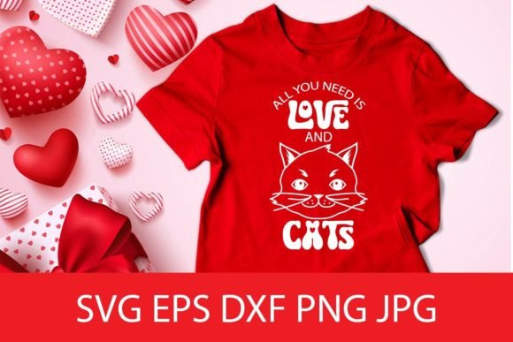 All You Need is Love and Cats SVG: A Designer’s Review