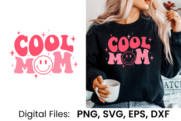 Cool Mom Retro Groovy SVG Graphics and Crafts Review