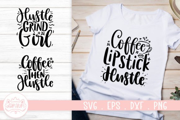 Hustle Quotes SVG Cut File Review