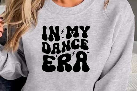 In My Dance Era Retro Sublimation Svg: A Designer’s Take on Graphics and Crafts