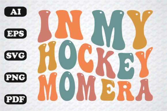 In My Hockey Mom Era Retro Svg Graphics and Crafts Review